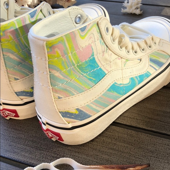 🌴🔆VANS-TIE DYED HIGH TOPS🔆 ULTRA CUSH🌴 - Picture 10 of 11